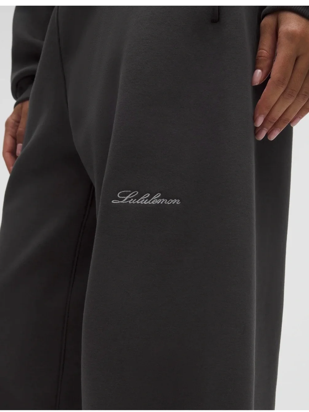 Lululemon Big cozy ultra zip up sweatshirt & big cozy ultra oversized wide leg S